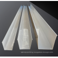 plastic pvc rain gutter grow gutter